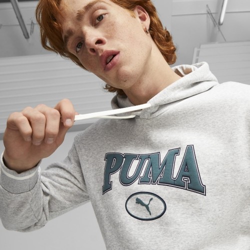 Bluza męska Puma Squad Hoodie Fl Grey 676017 04