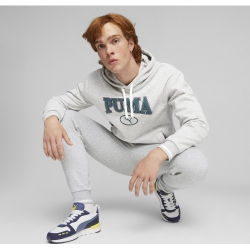 Bluza męska Puma Squad Hoodie Fl Grey 676017 04