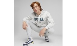 Bluza męska Puma Squad Hoodie Fl Grey 676017 04