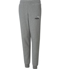 Spodnie sportowe Puma Ess+ 2 Col Logo dla młodzieży, szare 586988 03