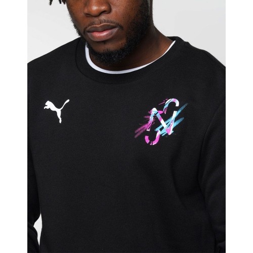 Bluza męska Puma Neymar JR Creativ, czarna 605562 01