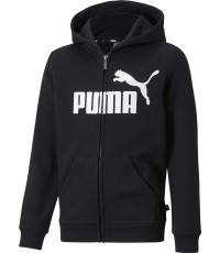 Puma bluza młodzieżowa Ess Big Logo FZ Black 586967 01