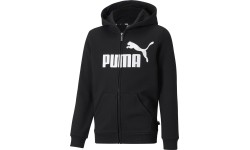 Puma bluza młodzieżowa Ess Big Logo FZ Black 586967 01