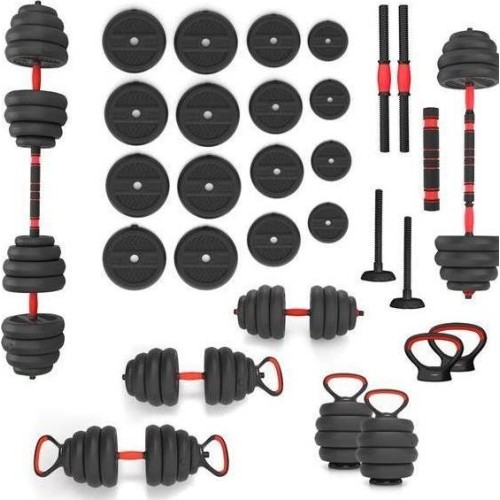 SGN140 (2 CZĘŚCI) PRO SET 6IN1 ZESTAW OBCIĄŻNIKÓW 40KG HMS
