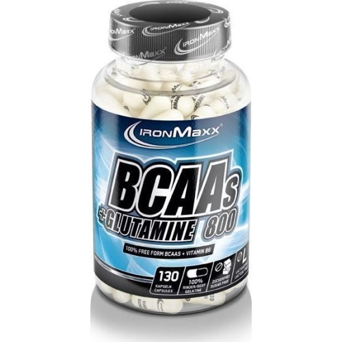 IronMaxx BCAA´s + Glutamine 800 130 kaps.