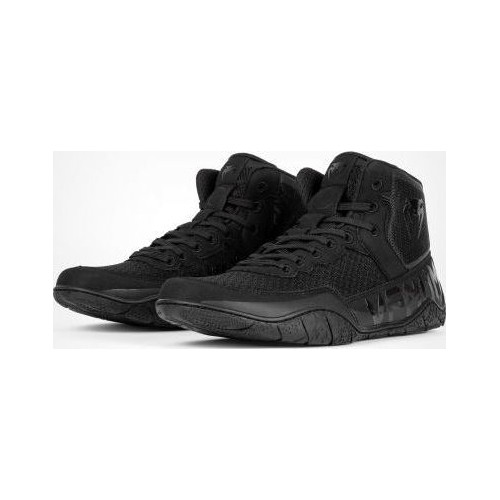 Buty zapaśnicze Venum Elite - czarny/czarny