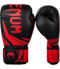 Rękawice bokserskie Venum Challenger 3.0 - czarny/czerwony