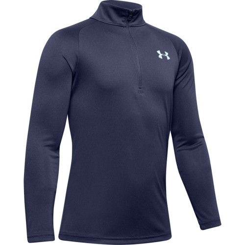 Bluzka sportowa treningowa dla chłopców Under Armour Tech 2.0 1/2 Zip  - Blue Ink