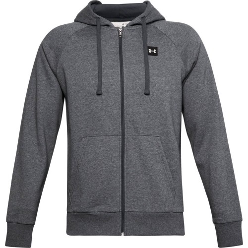 Męska bluza Under Armour Rival Fleece FZ - Pitch Gray Light Heather