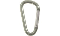 Karabinek D MFH, zielony, 5mmx5cm