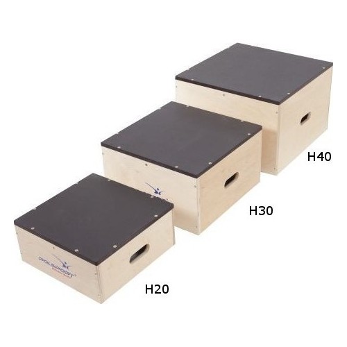 Skrzynia plyometryczna Polsport, H-40 (40 cm)