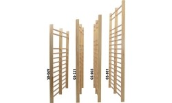 Podwójna drabinka gimnastyczna Coma-Sport GS-001 – 3x1,8 m