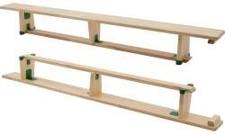 Ławka gimnastyczna Coma Sport GS-177 – 2,5 m, Drewniane nogi