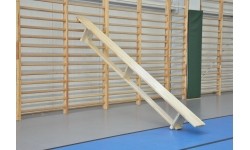 Ławka gimnastyczna Coma Sport GS-177 – 2,5 m, Drewniane nogi
