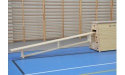 Ławka gimnastyczna Coma Sport GS-177 – 2,5 m, Drewniane nogi