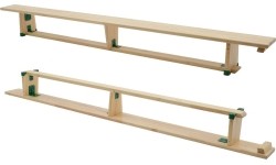 Ławka gimnastyczna Coma Sport GS-006 - 3 m, Drewniane nogi