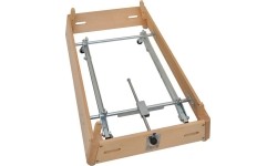 5-częściowa skrzynia gimnastyczna Coma-Sport GS-013 z systemem transportowym, skóra syntetyczna