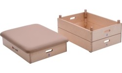 Skrzynia gimnastyczna 3-częściowa Coma-Sport GS-086 – Syntetyczna skóra