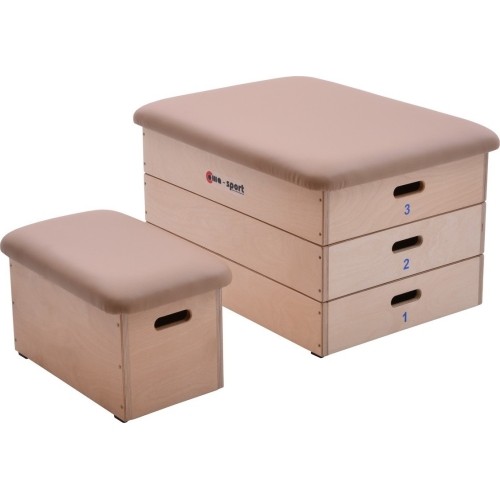 Skrzynia gimnastyczna 1-częściowa Coma-Sport GS-087 – Syntetyczna skóra