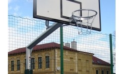 Obręcz do koszykówki z siatką łańcuszkową Coma-Sport K-205