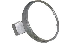 Obręcz do koszykówki Coma-Sport K-207 z mechanizmem uchylnym i siatką łańcuchową