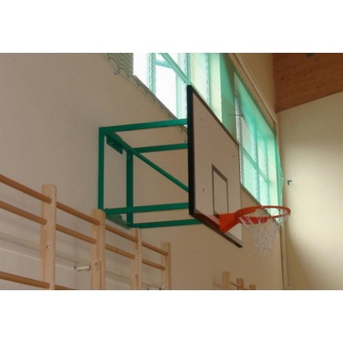 Stacjonarna konstrukcja naścienna do tablicy do koszykówki Coma-Sport K-030