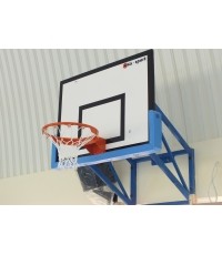 Stacjonarna konstrukcja naścienna do tablicy do koszykówki Coma-Sport K-030-1