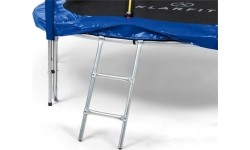 Trampolina z siatką KLARFIT Jumpstarter 250 cm niebieska
