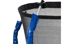 Trampolina z siatką KLARFIT Jumpstarter 250 cm niebieska