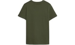Koszulka młodzieżowa Puma Ess Logo Tee khaki 586960 31