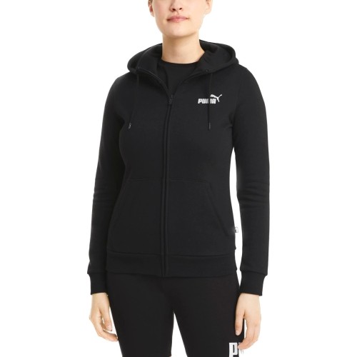 Puma Ess Small Logo FL Black bluza damska 586811 01