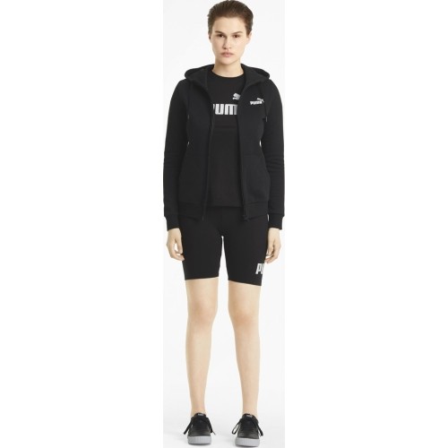 Puma Ess Small Logo FL Black bluza damska 586811 01