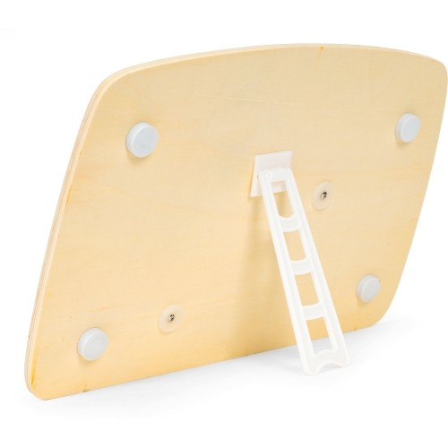 Drewniana tablica manipulacyjna dla dzieci kalendarz zegar ECOTOYS