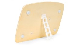 Drewniana tablica manipulacyjna dla dzieci kalendarz zegar ECOTOYS