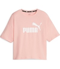 Bluzka damska Puma Ess Cropped Logo różowa 586866 67