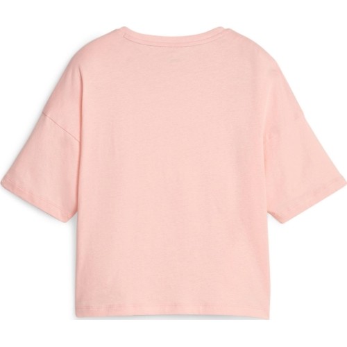 Bluzka damska Puma Ess Cropped Logo różowa 586866 67