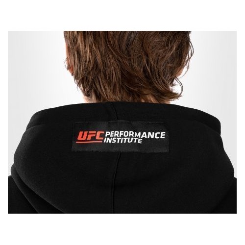 Męska bluza z kapturem UFC Venum Performance Institute 2.0, czarno-czerwona