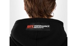 Męska bluza z kapturem UFC Venum Performance Institute 2.0, czarno-czerwona