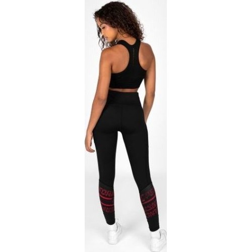 Damska koszulka treningowa UFC Performance Institute 2.0 - czarny/czerwony