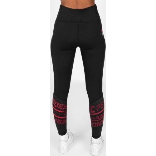 Damska koszulka treningowa UFC Performance Institute 2.0 - czarny/czerwony