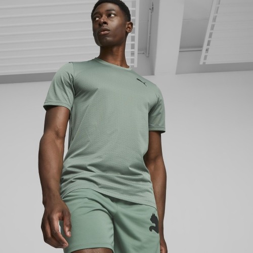 Puma Treniruočių Marškinėliai Vyrams Train Fav Blaster Green 522351 40