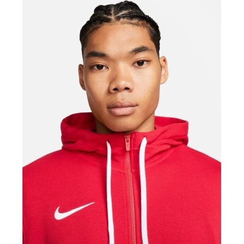 Bluza męska Nike Full Zip Fleece Hoodie Red CW6887 657