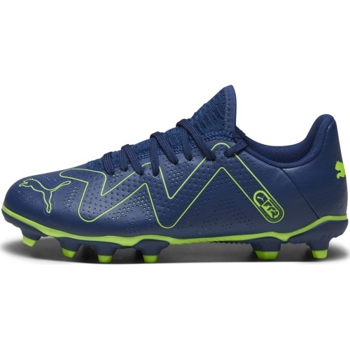 Puma Future Play FG/AG Jr Persian Green Blue młodzieżowe buty piłkarskie 107388 03
