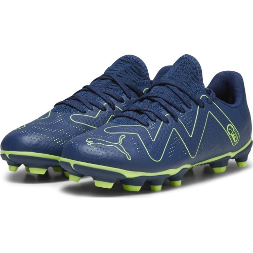 Puma Future Play FG/AG Jr Persian Green Blue młodzieżowe buty piłkarskie 107388 03