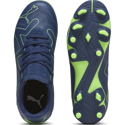 Puma Future Play FG/AG Jr Persian Green Blue młodzieżowe buty piłkarskie 107388 03