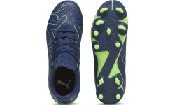 Puma Future Play FG/AG Jr Persian Green Blue młodzieżowe buty piłkarskie 107388 03