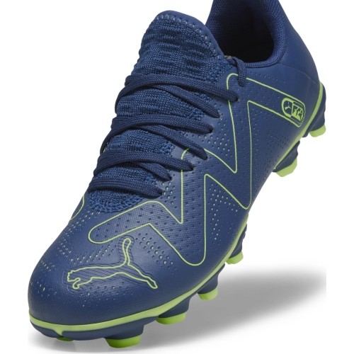 Puma Future Play FG/AG Jr Persian Green Blue młodzieżowe buty piłkarskie 107388 03