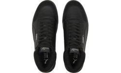 Puma Shuffle Mid Fur Flat Black buty męskie 387609 01
