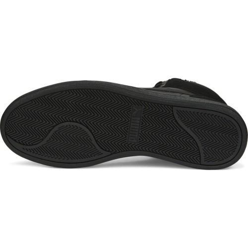 Puma Shuffle Mid Fur Flat Black buty męskie 387609 01