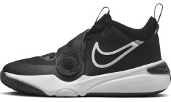 Nike Team Hustle D 11 młodzieżowe buty do koszykówki, czarne DV8996 002